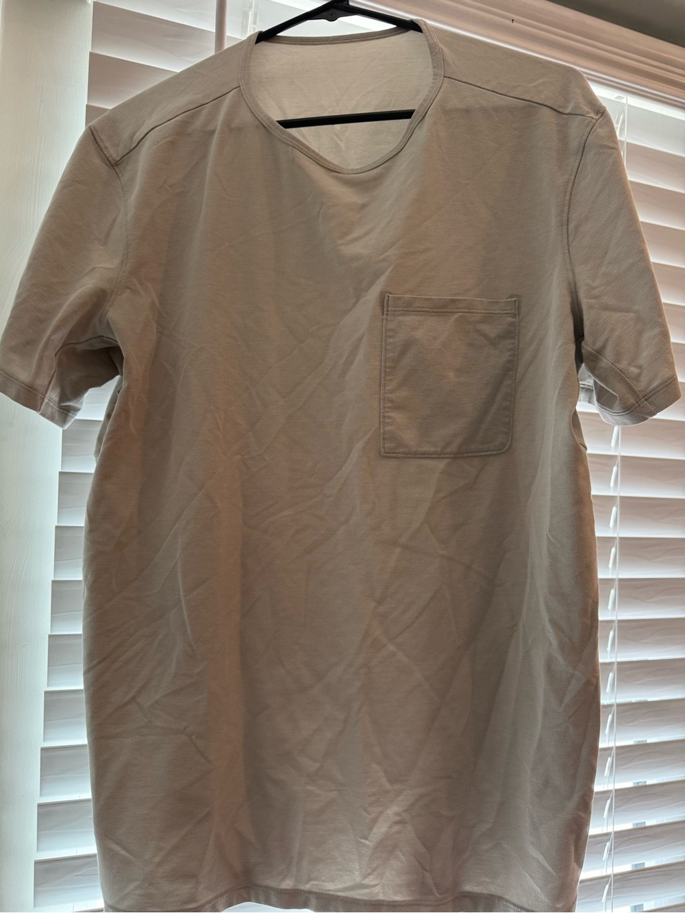 lululemon athletica Men's Short Sleeve Pocket Tee — Light Beige